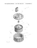 COMPRESSOR WITH ROTATING CAM AND SLIDING END VANES diagram and image