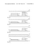 THIN FILM TRANSISTORS FORMED BY ORGANIC SEMICONDUCTORS USING A HYBRID     PATTERNING REGIME diagram and image