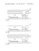 THIN FILM TRANSISTORS FORMED BY ORGANIC SEMICONDUCTORS USING A HYBRID     PATTERNING REGIME diagram and image