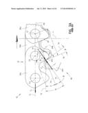 INVERTED TOOTH CHAIN AND SPROCKET DRIVE SYSTEM WITH REDUCED MESHING IMPACT diagram and image