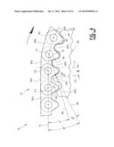 INVERTED TOOTH CHAIN AND SPROCKET DRIVE SYSTEM WITH REDUCED MESHING IMPACT diagram and image