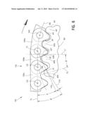 INVERTED TOOTH CHAIN AND SPROCKET DRIVE SYSTEM WITH REDUCED MESHING IMPACT diagram and image