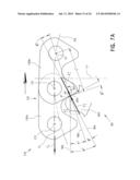 INVERTED TOOTH CHAIN AND SPROCKET DRIVE SYSTEM WITH REDUCED MESHING IMPACT diagram and image