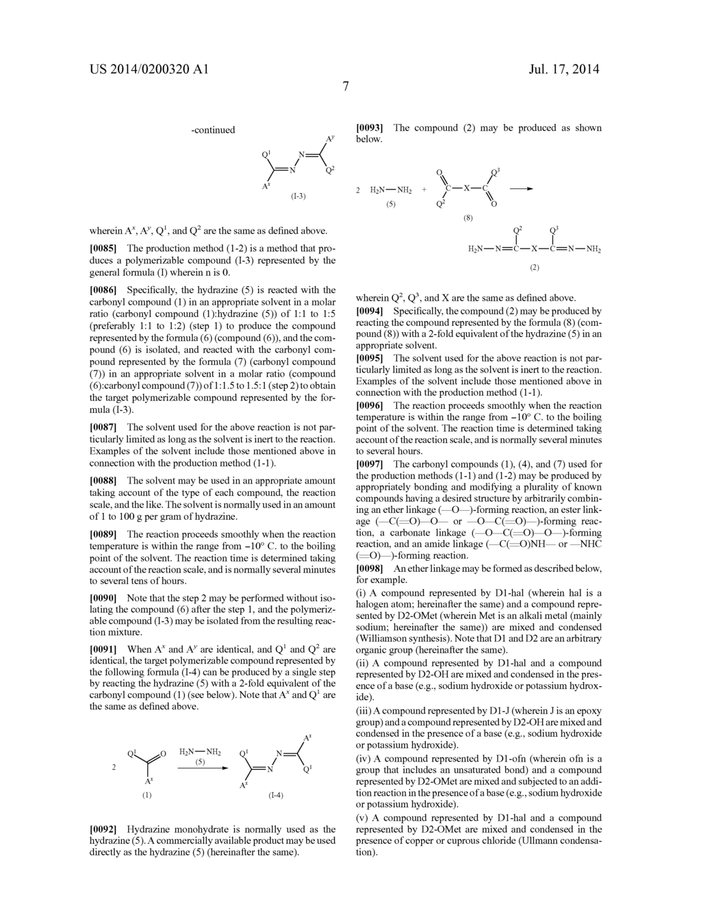 POLYMERIZABLE COMPOUND, POLYMERIZABLE COMPOSITION, POLYMER, AND OPTICALLY     ANISOTROPIC BODY - diagram, schematic, and image 08