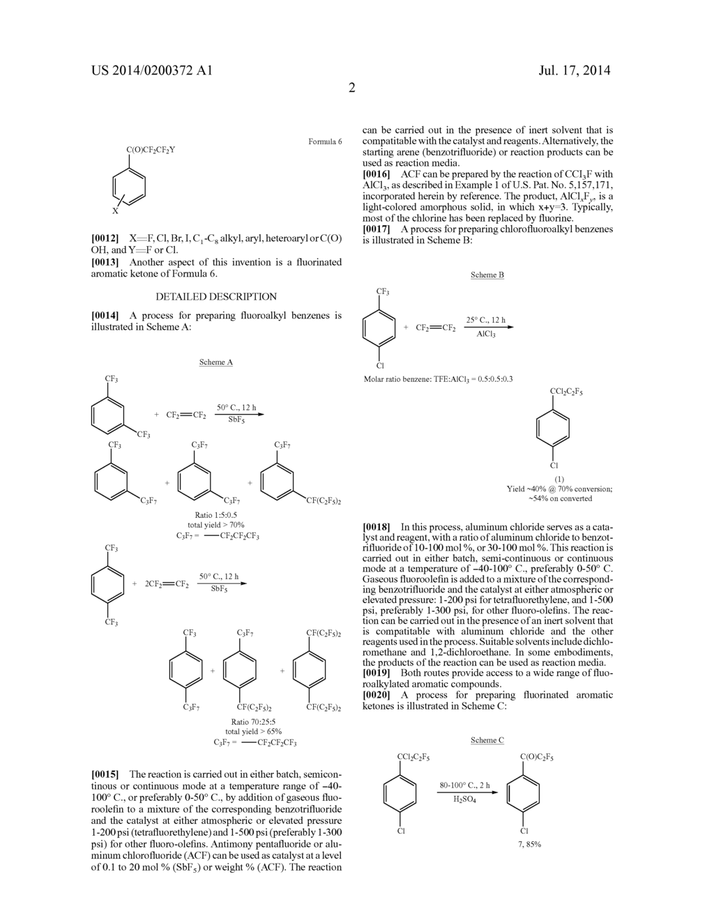 FLUOROALKYL AND CHLOROFLUOROALKYL BENZENES - diagram, schematic, and image 03