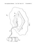 MANUALLY-ACTUATED REDUCED PRESSURE TREATMENT SYSTEM WITH AUDIBLE LEAK     INDICATOR diagram and image