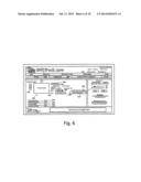 Electronic commerce gift shopping cart management system diagram and image