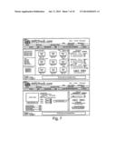 Electronic commerce gift shopping cart management system diagram and image