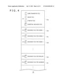 INFORMATION PROCESSING DEVICE AND METHOD FOR MANAGING FILE diagram and image