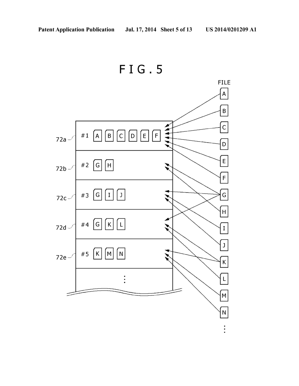 INFORMATION PROCESSING DEVICE AND METHOD FOR MANAGING FILE - diagram, schematic, and image 06