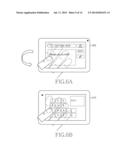 METHOD AND APPARATUS FOR CONTROLLING MULTITASKING IN ELECTRONIC DEVICE     USING DOUBLE-SIDED DISPLAY diagram and image