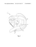 PROTECTIVE GLOVE HAVING AN ARCHED PANEL diagram and image