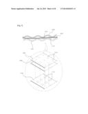 LIGHTWEIGHT SHOE SOLE HAVING STRUCTURE DISPLAYING SHOCK ABSORPTION AND     REBOUND ELASTICITY diagram and image