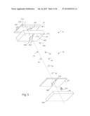 FASTENING AND UNFASTENING SYSTEM OF STACKABLE ELEMENTS diagram and image