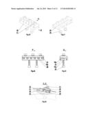 TREMOLO DEVICE FOR STRINGED INSTRUMENT AND STRINGED INSTRUMENT diagram and image