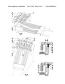 TREMOLO DEVICE FOR STRINGED INSTRUMENT AND STRINGED INSTRUMENT diagram and image