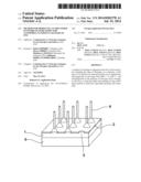 METHOD FOR PRODUCING AN ORGANISED NETWORK OF SEMICONDUCTOR NANOWIRES, IN     PARTICULAR MADE OF ZnO diagram and image