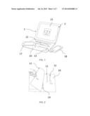 Personal Electronic Carrying and Charging Device diagram and image