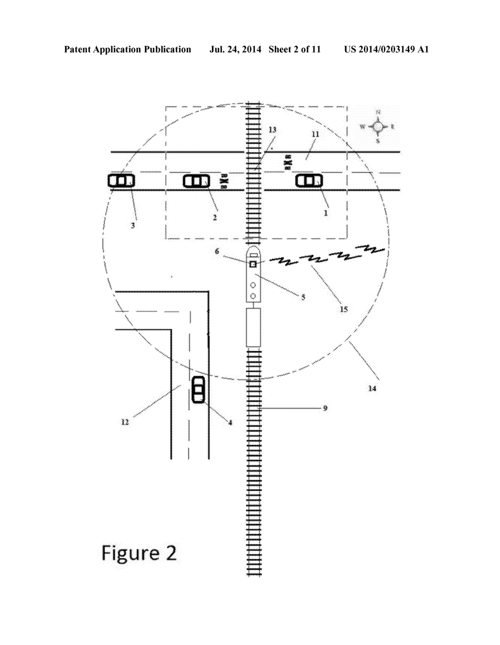 Mobile Computing Based Railway Crossing Collision Avoidance System - diagram, schematic, and image 03
