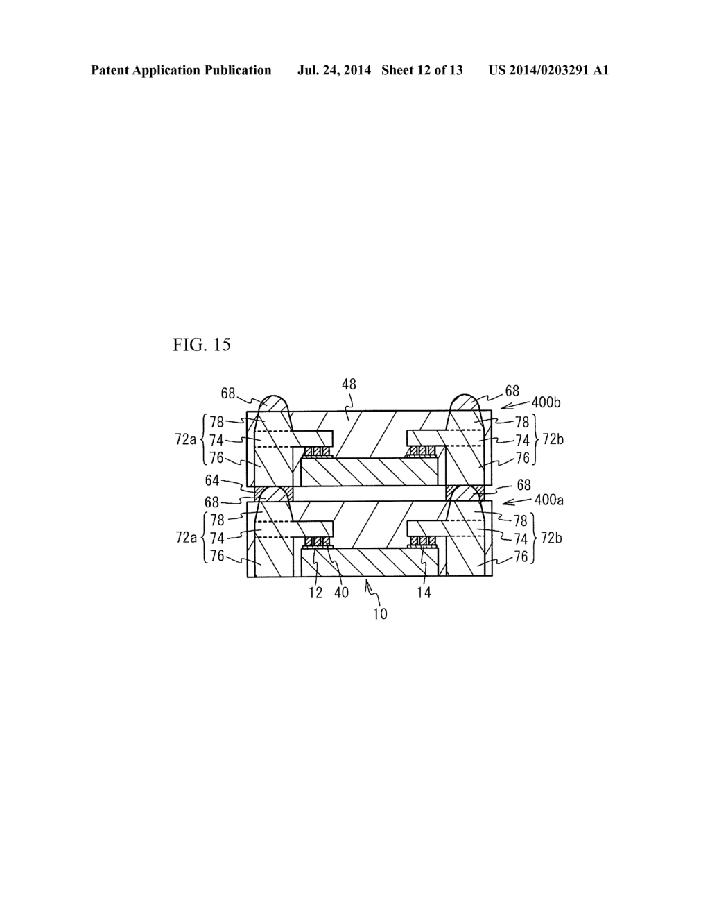 SEMICONDUCTOR DEVICE AND METHOD FOR FABRICATING THE SAME - diagram, schematic, and image 13