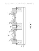 METHOD AND SYSTEM FOR A GALLIUM NITRIDE VERTICAL JFET WITH SELF-ALIGNED     GATE METALLIZATION diagram and image