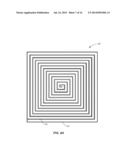 SPIRAL METAL-ON-METAL (SMOM) CAPACITORS, AND RELATED SYSTEMS AND METHODS diagram and image