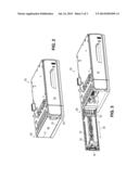 ACCESS DOOR FOR MEDIA TRAY WITH ROTATIONAL AND TRANSLATIONAL MOVEMENT OF     CLEANOUT diagram and image