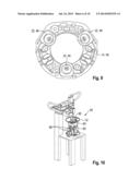 METHOD AND DEVICE FOR THE SERIAL PRODUCTION OF A VEHICLE ASSEMBLY, BEARING     UNIT, VEHICLE STEERING WHEEL AND HORN MODULE FOR A STEERING WHEEL     ASSEMBLY AND STEERING WHEEL ASSEMBLY diagram and image