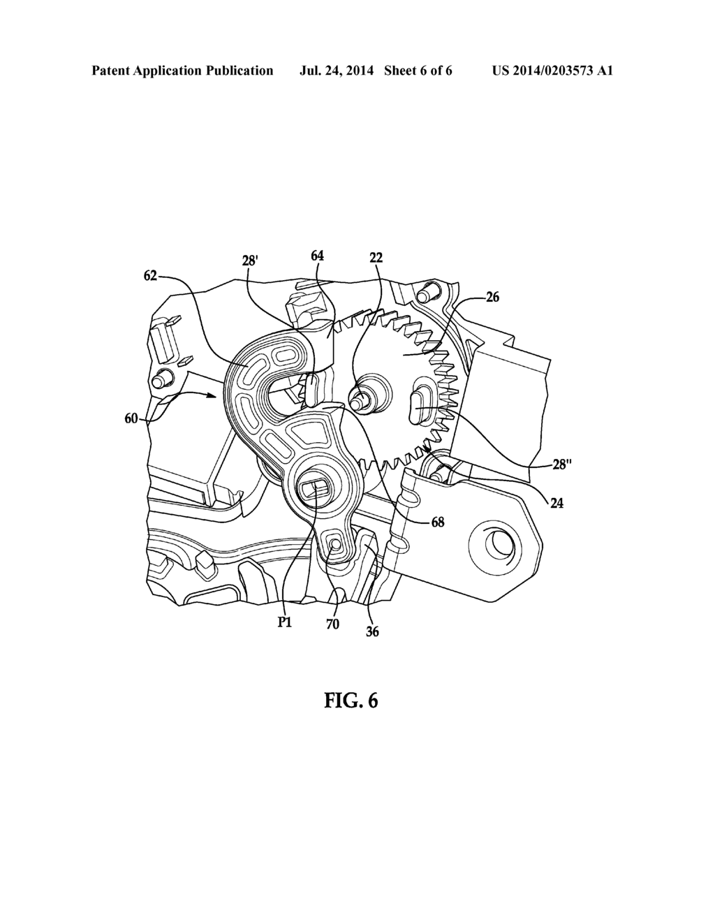 APPARATUS AND METHOD FOR PREVENTING MOVEMENT OF RELEASE MECHANISM OF A     VEHICLE LATCH - diagram, schematic, and image 07