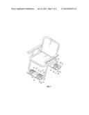 Device and Method for Stabilizing a Chair on Unstable Surfaces diagram and image