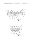 MEASURING PROBE FOR MEASURING THE THICKNESS OF THIN LAYERS, AND METHOD FOR     THE PRODUCTION OF A SENSOR ELEMENT FOR THE MEASURING PROBE diagram and image