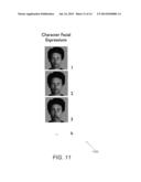 Systems and Methods for Animating the Faces of 3D Characters Using Images     of Human Faces diagram and image