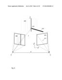 Structured light system diagram and image