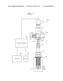 INSPECTION DEVICE FOR ARTICLE BEING INSPECTED, SPARK PLUG INSPECTION     METHOD, AND METHOD FOR MANUFACTURING SPARK PLUG diagram and image