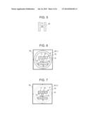 INSPECTION DEVICE FOR ARTICLE BEING INSPECTED, SPARK PLUG INSPECTION     METHOD, AND METHOD FOR MANUFACTURING SPARK PLUG diagram and image