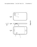 APPARATUS AND METHOD FOR A ONE TOUCH LIGHT SECURITY FEATURE IN A MOBILE     WIRELESS COMMUNICATION DEVICE diagram and image