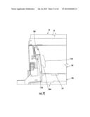 RACK-MOUNTABLE, TILTABLE SURGE PROTECTOR HOUSINGS FOR POWER SURGE     PROTECTOR ACCESSIBILITY, AND RELATED ASSEMBLIES, METHODS, AND BASE     STATION EQUIPMENT diagram and image