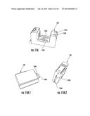 RACK-MOUNTABLE, TILTABLE SURGE PROTECTOR HOUSINGS FOR POWER SURGE     PROTECTOR ACCESSIBILITY, AND RELATED ASSEMBLIES, METHODS, AND BASE     STATION EQUIPMENT diagram and image