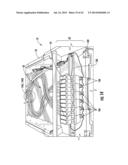 RACK-MOUNTABLE, TILTABLE SURGE PROTECTOR HOUSINGS FOR POWER SURGE     PROTECTOR ACCESSIBILITY, AND RELATED ASSEMBLIES, METHODS, AND BASE     STATION EQUIPMENT diagram and image