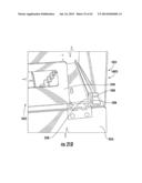 RACK-MOUNTABLE, TILTABLE SURGE PROTECTOR HOUSINGS FOR POWER SURGE     PROTECTOR ACCESSIBILITY, AND RELATED ASSEMBLIES, METHODS, AND BASE     STATION EQUIPMENT diagram and image