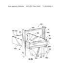 RACK-MOUNTABLE, TILTABLE SURGE PROTECTOR HOUSINGS FOR POWER SURGE     PROTECTOR ACCESSIBILITY, AND RELATED ASSEMBLIES, METHODS, AND BASE     STATION EQUIPMENT diagram and image