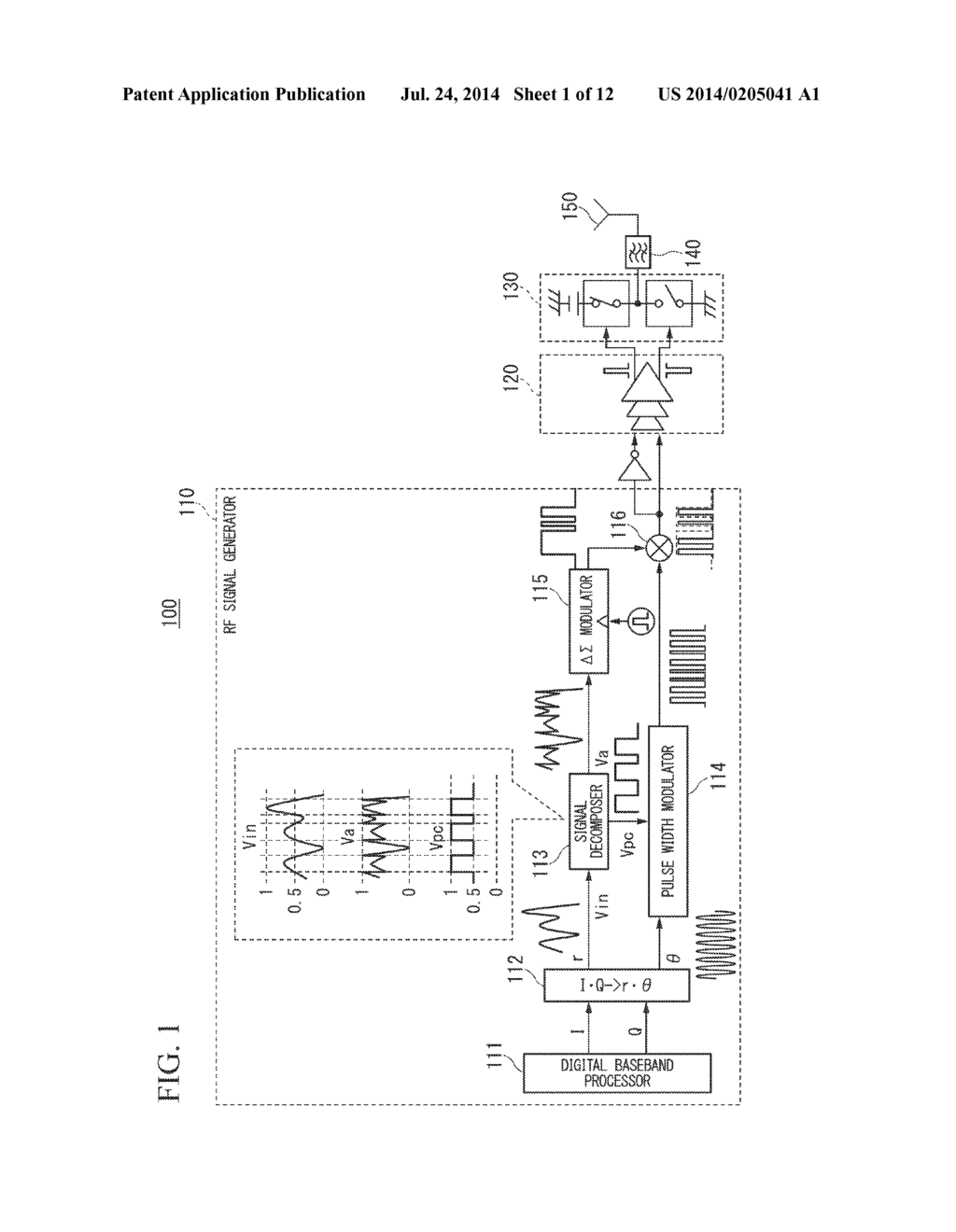 RF SIGNAL GENERATING CIRCUIT, AND TRANSMITTER - diagram, schematic, and image 02