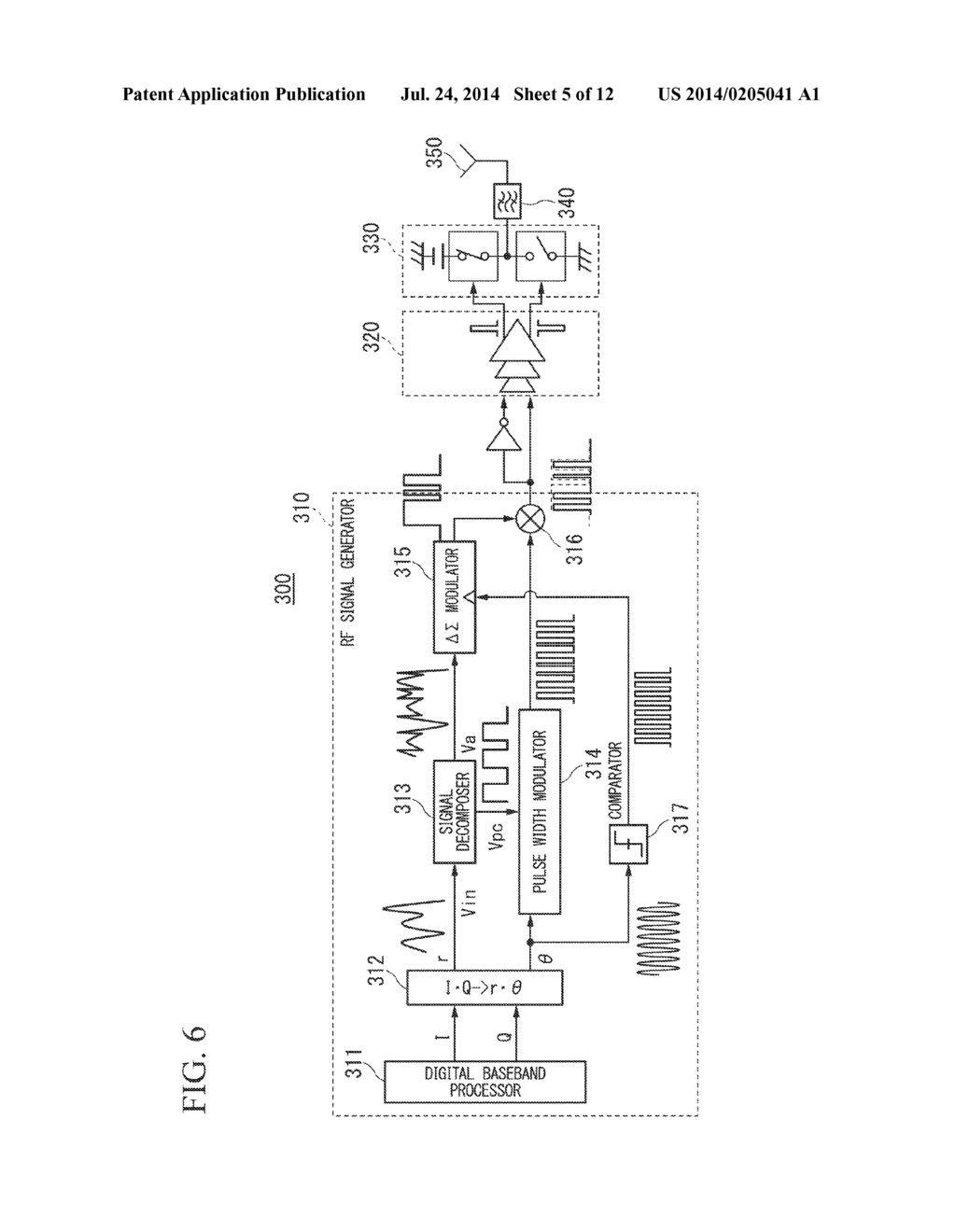 RF SIGNAL GENERATING CIRCUIT, AND TRANSMITTER - diagram, schematic, and image 06