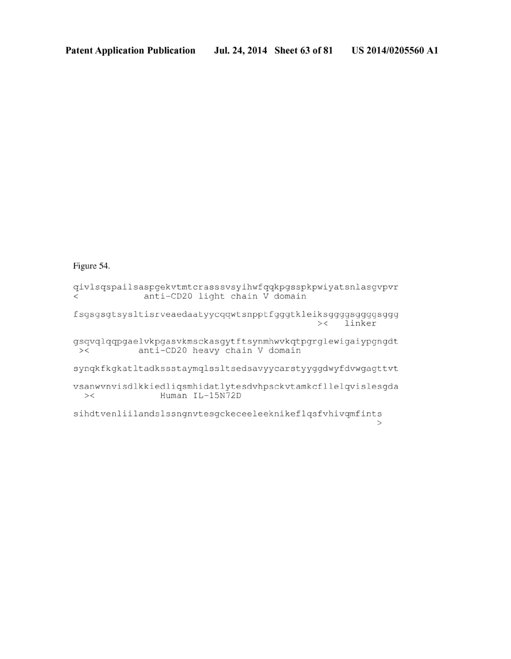 MULTIMERIC IL-15 SOLUBLE FUSION MOLECULES AND METHODS OF MAKING AND USING     SAME - diagram, schematic, and image 64