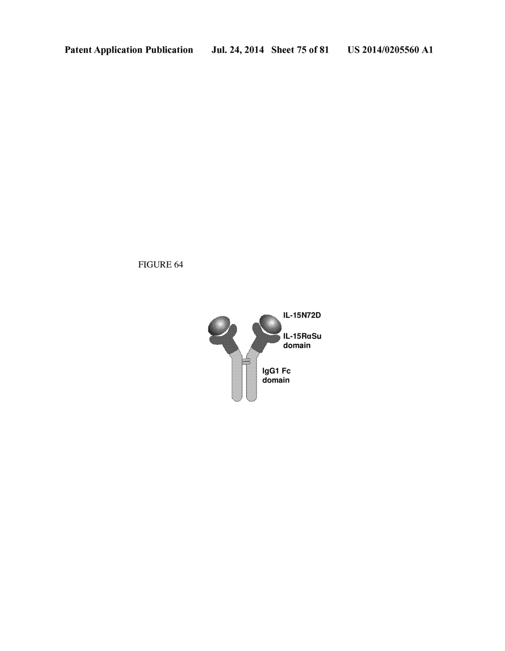 MULTIMERIC IL-15 SOLUBLE FUSION MOLECULES AND METHODS OF MAKING AND USING     SAME - diagram, schematic, and image 76