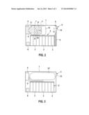 APPARATUS AND METHOD FOR PROVIDING SAFETY MEASURES DURING GAS RELEASE FROM     A VEHICLE BATTERY AND INSTALLATION SPACE FOR A VEHICLE BATTERY diagram and image