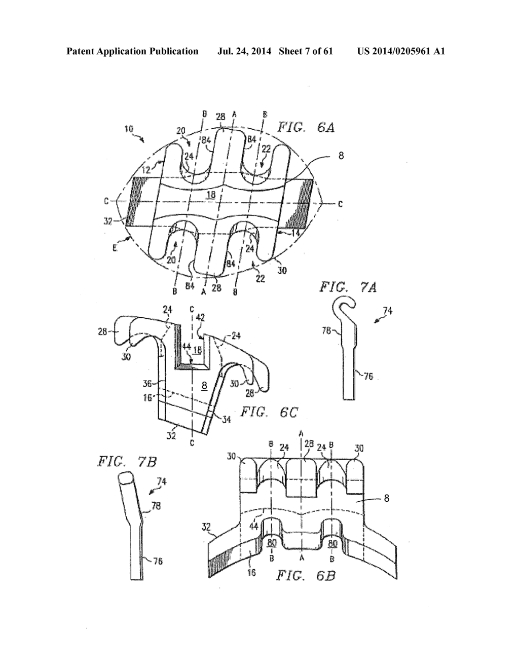 Self Ligating Orthodontic Bracket Having a Rotatable Member - diagram, schematic, and image 08