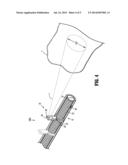 RING LASER FOR USE WITH IMAGING PROBE AS A SAFE MARGIN INDICATOR diagram and image