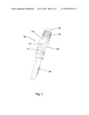 DRUG DELIVERY DEVICE WITH MEANS FOR HANDLING DATA diagram and image