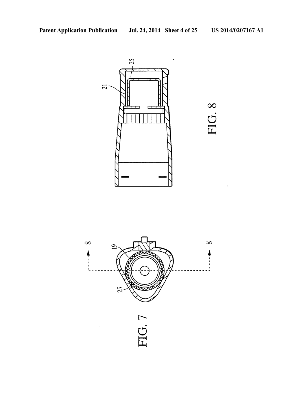 ADJUSTABLE TIP FOR A LANCET DEVICE AND METHOD - diagram, schematic, and image 05